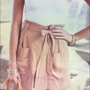 Khaki skort with white tank